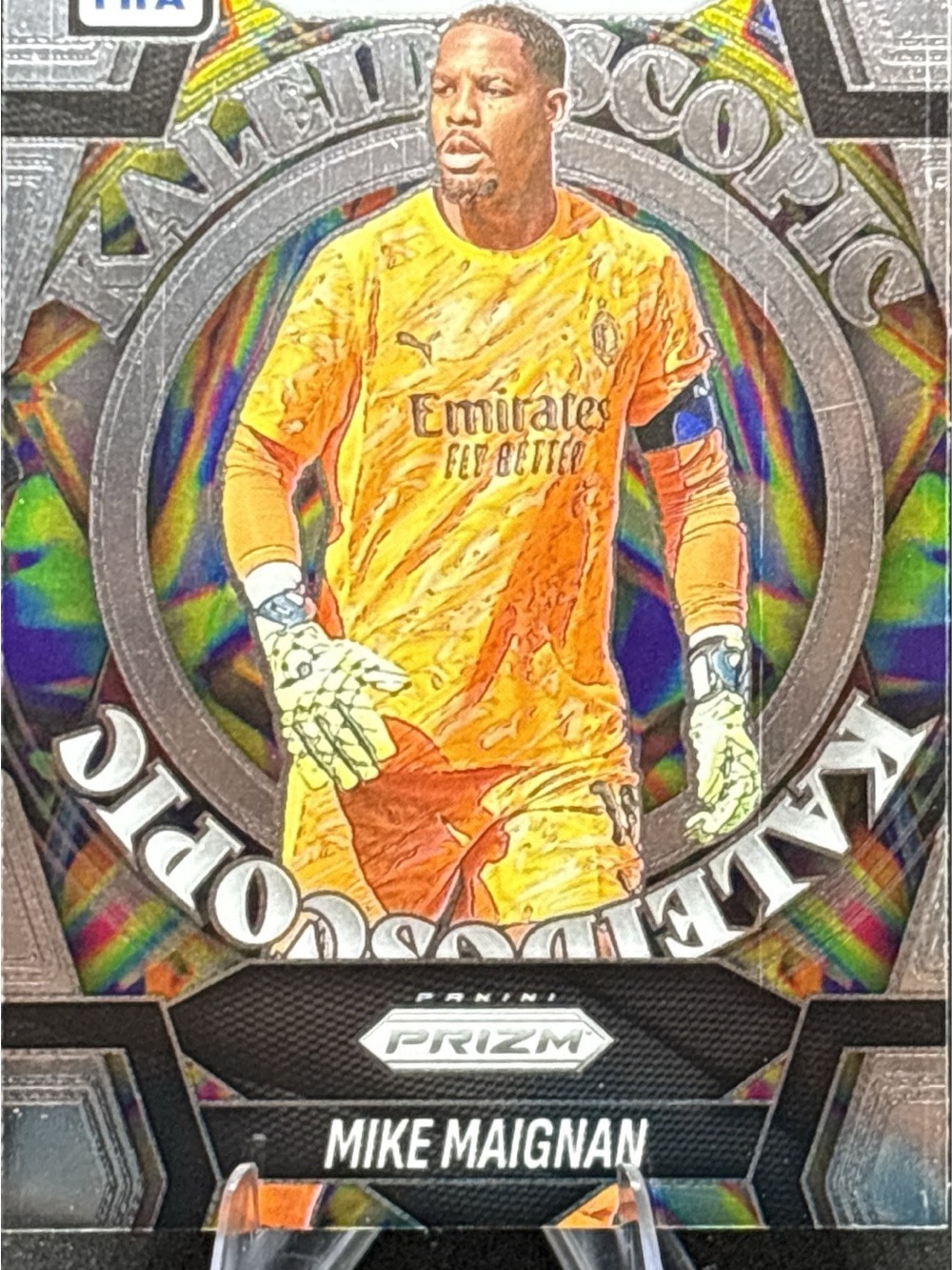 Panini Prizm Mike Maignan Soccer Card - Kaleidoscopic